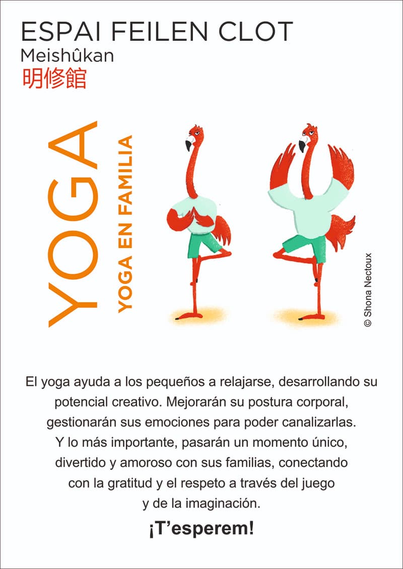 Información de las clases de Yoga del Dojo Feilen Meishûkan