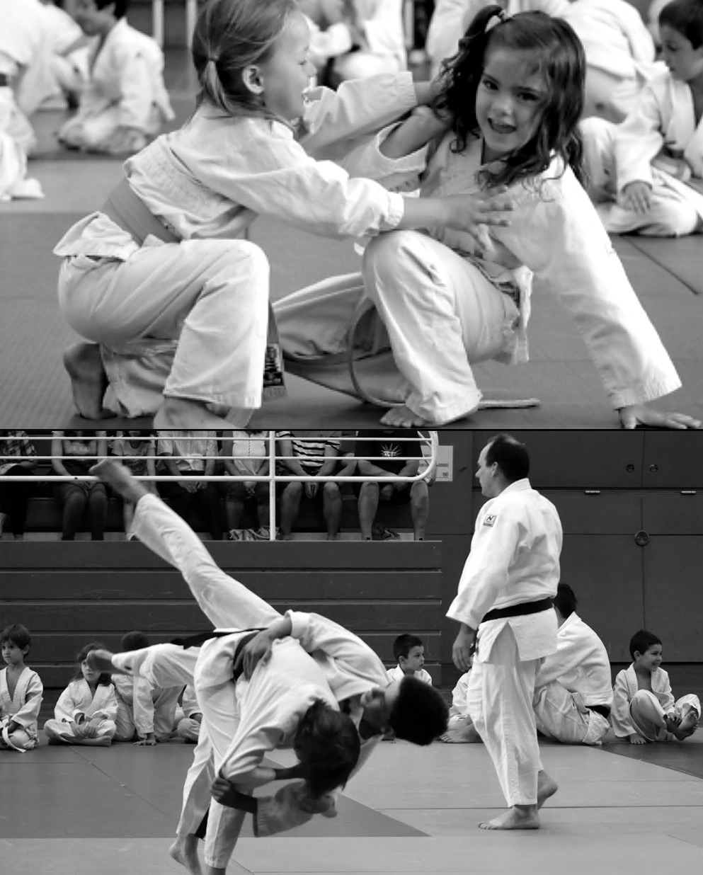 Clase de Judo en el Dojo Feilen Meishûkan