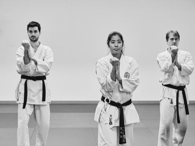 Clase de Karate en el Dojo Feilen Meishûkan