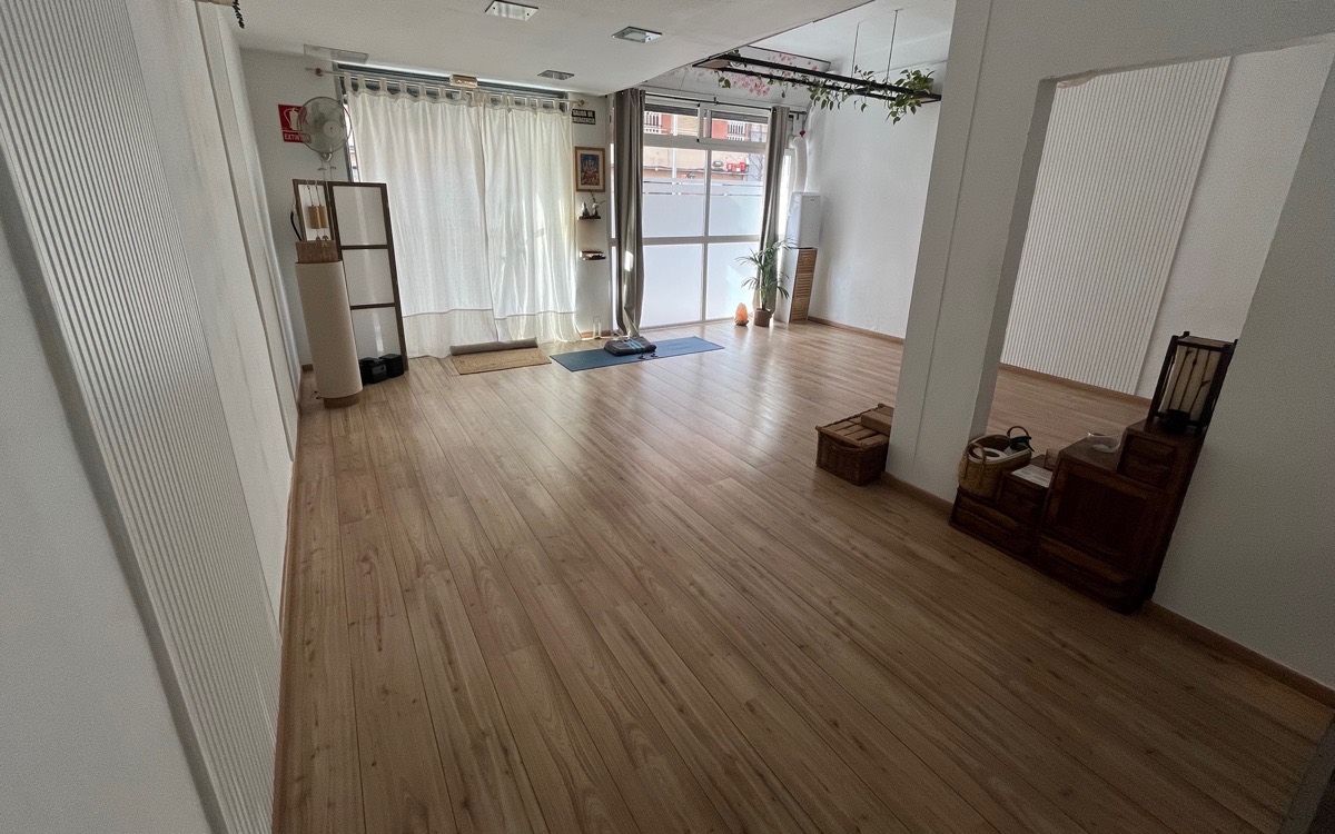 Sala de parquet del Dōjō Feilen
